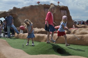 Day 515: A family adventure to The Ice Cream Farm - playing crazy golf, eating ice creams and accidentally visiting Wales!