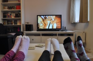 Day 234: Snuggled up on the sofa watching The BFG with my girls. A film (and book from my childhood, the perfect Saturday-afternoon-first-day-of-half-term activity :)
