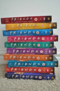 Day 235: A Sunday night 'Friends' marathon at the request of my stepdaughter. Instantly transported back to teenagerhood and giggled the night away on the sofa