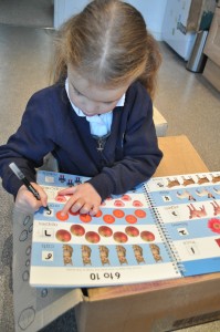 Day 250: Lola practising writing her numbers and being so proud of herself when she got them all right