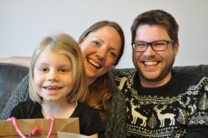 Day 289: My best friend and her husband (who I haven't seen since our wedding in June!)arriving to visit for the weekend