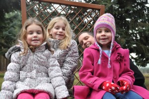 Day 319: A freezing cold wak along theGruffola Trail in Birches Valley - we only get one day together as a family, so we try and make the most of it.
