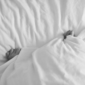 Day 432: Someone decided that they didn't want to go to school today and hid under the duvet instead