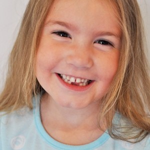 Day 517: My littlest has lost her first two baby teeth one day after the other! She's super excited, I just want time to slow down a bitt...