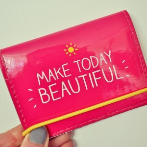 Day 371: Using my new train ticket/Oyster card holder today. This makes me happy.
